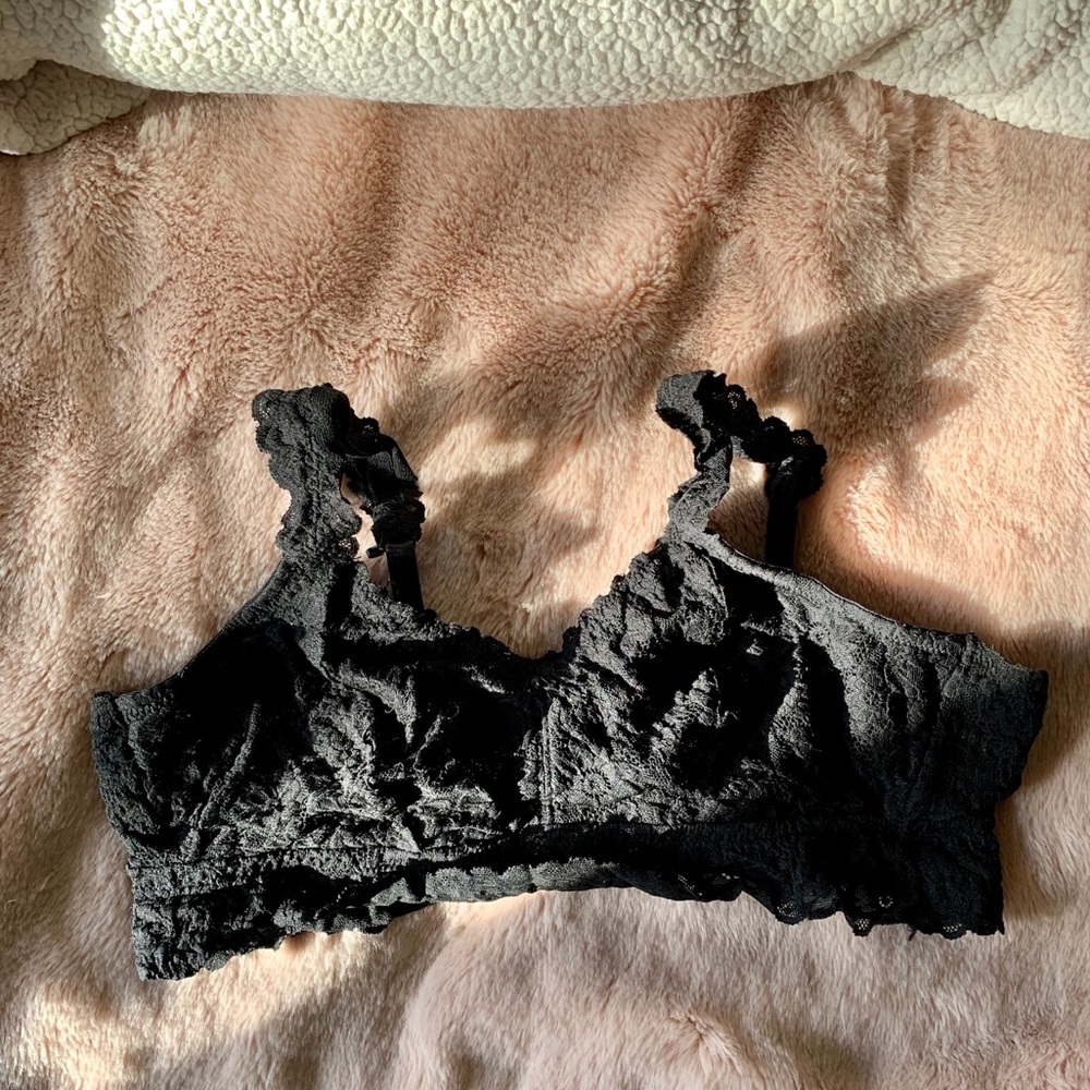 Aerie Black Lace Bralette